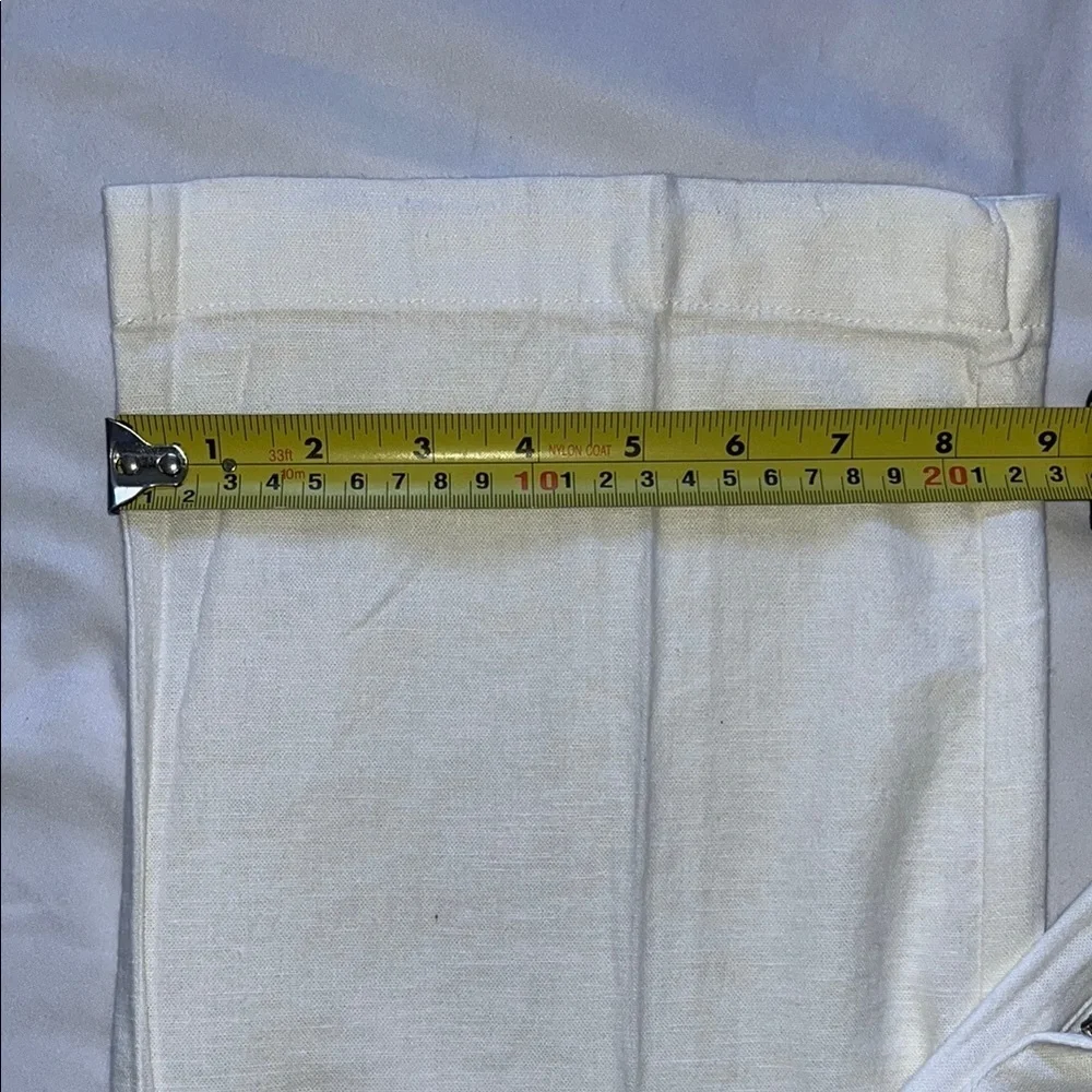 Roundtree & Yorke White Cargo Pants Utility Style